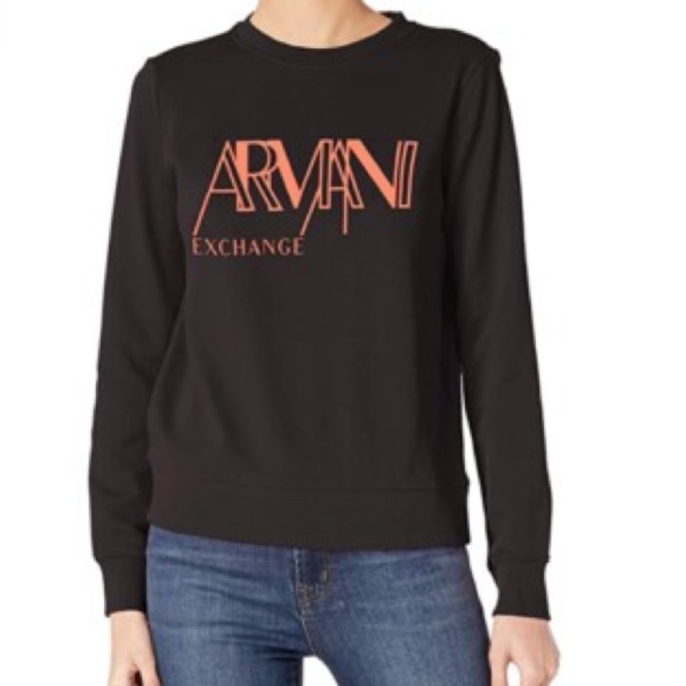 AX Armani Exchange logo sweatshirt  Small
